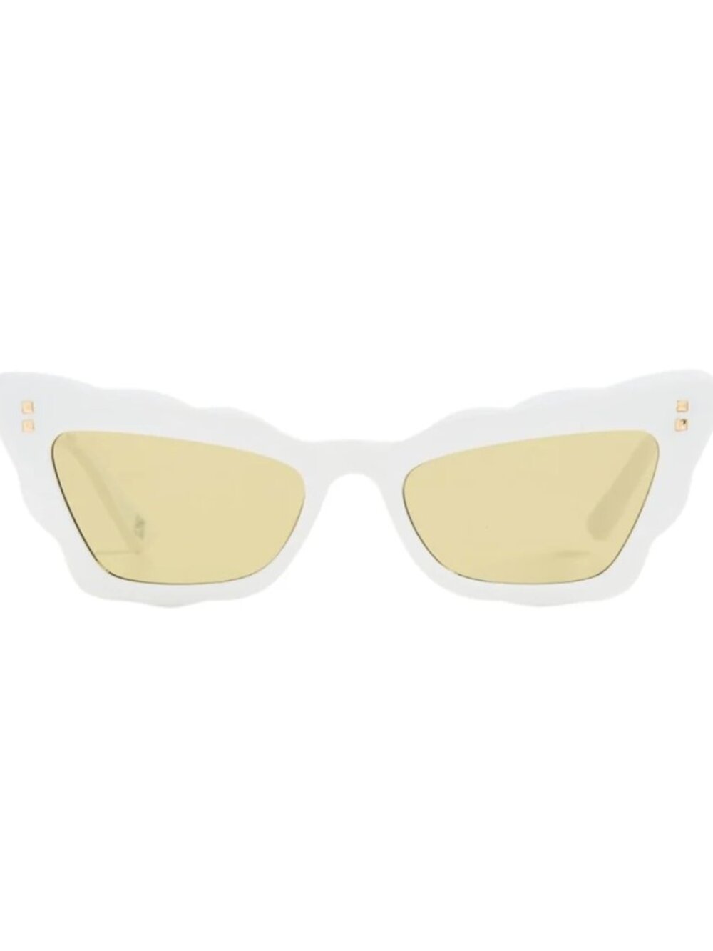 NWT AIRE Gamma Ray Sunglasses White